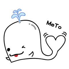 [LINEスタンプ] Whitewhale01