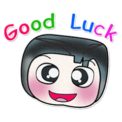 [LINEスタンプ] Mr. Hemura. Good luck. ^_^