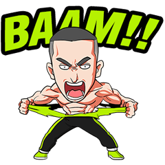 [LINEスタンプ] BAAM！！