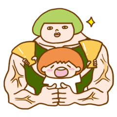 [LINEスタンプ] dodo ＆ baba's life