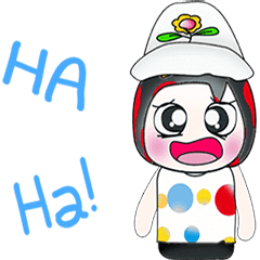 [LINEスタンプ] My name is Gunta. Ha Ha Ha！ ^_^