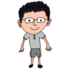 [LINEスタンプ] childhood talkの画像（メイン）