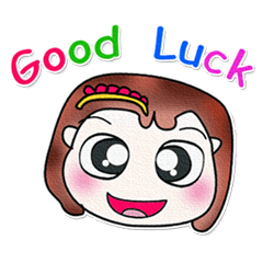 [LINEスタンプ] My name is Varon. ^__^ Good luck. ^_^