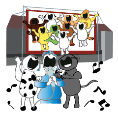 [LINEスタンプ] My heart sings to you