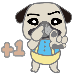 [LINEスタンプ] Daily life of the funny dog.