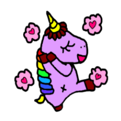 [LINEスタンプ] POPO HORSE