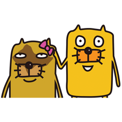 [LINEスタンプ] Shay＆Bob