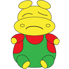 [LINEスタンプ] Angry Hippo