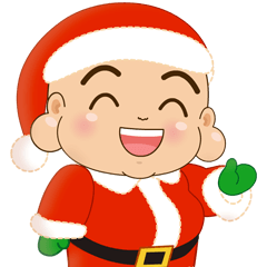 [LINEスタンプ] Fortunate and joyful Christmas！