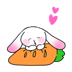 [LINEスタンプ] うさぎのスタンプです。