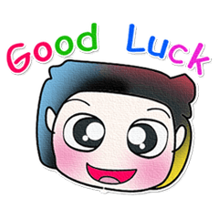 [LINEスタンプ] Mr. Tamada. Good Luck.^_^