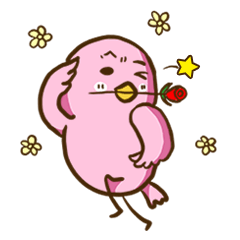 [LINEスタンプ] I have a sparrow pet. Part 1