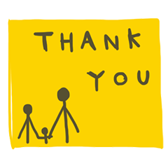 [LINEスタンプ] Too-many-Thank-you