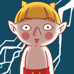 [LINEスタンプ] NINI LITTLE DEVIL！の画像（メイン）