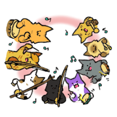 [LINEスタンプ] ネコラネトルワ～カポエイラ(改)～の画像（メイン）