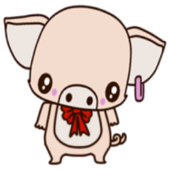 [LINEスタンプ] small Baby pig