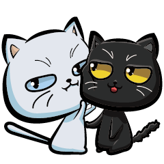 [LINEスタンプ] Cats integrated