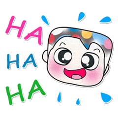 [LINEスタンプ] Hi！ Mr. Shiba. Ha Ha Ha！！ ^_^