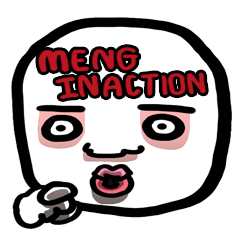 [LINEスタンプ] MENG-INACTION 2