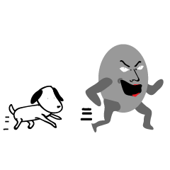 [LINEスタンプ] 人と犬