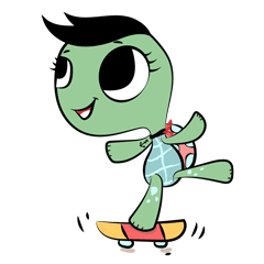 [LINEスタンプ] Shelly the Tomboy Turtle Stickers