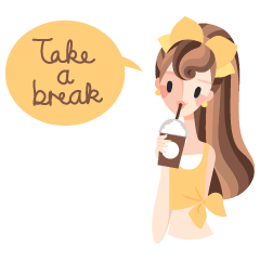 [LINEスタンプ] ABEILLE : Daily Life