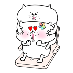 [LINEスタンプ] 可愛くて面白い猫