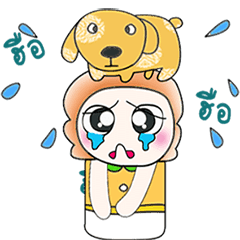 [LINEスタンプ] ...Mr. Tamura and dog..^_^