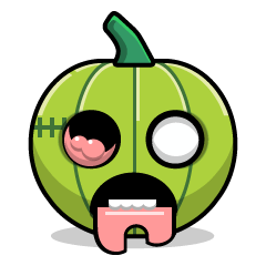 [LINEスタンプ] Pumpkin Patch - Halloween Emoji Meme