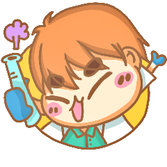 [LINEスタンプ] U＆V Lab boy