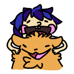 [LINEスタンプ] Crazy dog and my crazy world 2