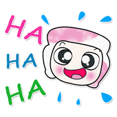 [LINEスタンプ] Ha Ha Ha！！ My name is Dorara. >_<