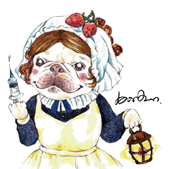 [LINEスタンプ] Bonbonfrenchie funny stickers