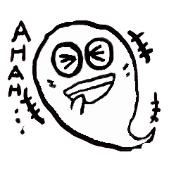 [LINEスタンプ] 動く人魂のリンちゃん