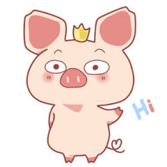 [LINEスタンプ] Another Cute Lovely Pig