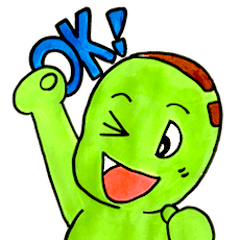 [LINEスタンプ] 豆丸くん