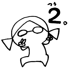 [LINEスタンプ] 私の分身のスタンプ2