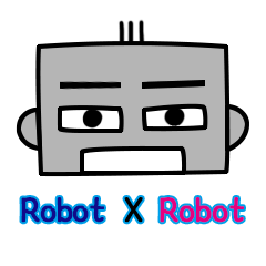 [LINEスタンプ] Robot x Robotの画像（メイン）