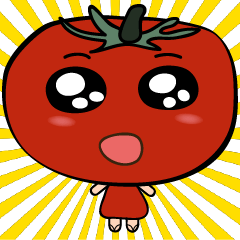 [LINEスタンプ] Tomato sister