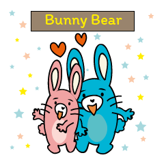 [LINEスタンプ] Bunny Bear