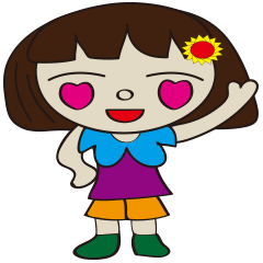 [LINEスタンプ] Sister liu say hi