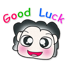 [LINEスタンプ] Mr. Nakamura. Good luck. ^_^