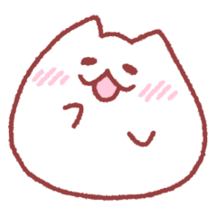 [LINEスタンプ] ぷにぷにしたねこ