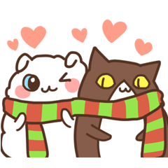 [LINEスタンプ] Cookie and Cream