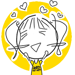 [LINEスタンプ] Lonely But Happy