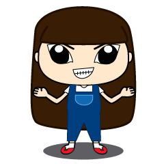 [LINEスタンプ] The angry anne