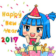 [LINEスタンプ] Nami Happy New Yearの画像（メイン）