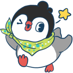 [LINEスタンプ] ペンギンYYくんと海馬さん ver.1