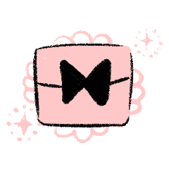 [LINEスタンプ] Young Girl's Wallet (Shopaholic ver.)