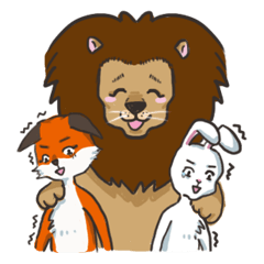 [LINEスタンプ] Best Friends In The Forest